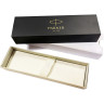 Ручка шариковая PARKER JOTTER ORIGINALS RECYCLED BLACK CT синяя, 1,0мм, кнопочная, подарочная упаковка 2183298